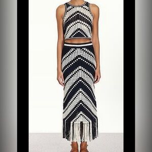 Anthropologie Ultra Pink Knit Set NWOT